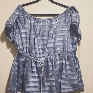 Lane Bryant striped tank